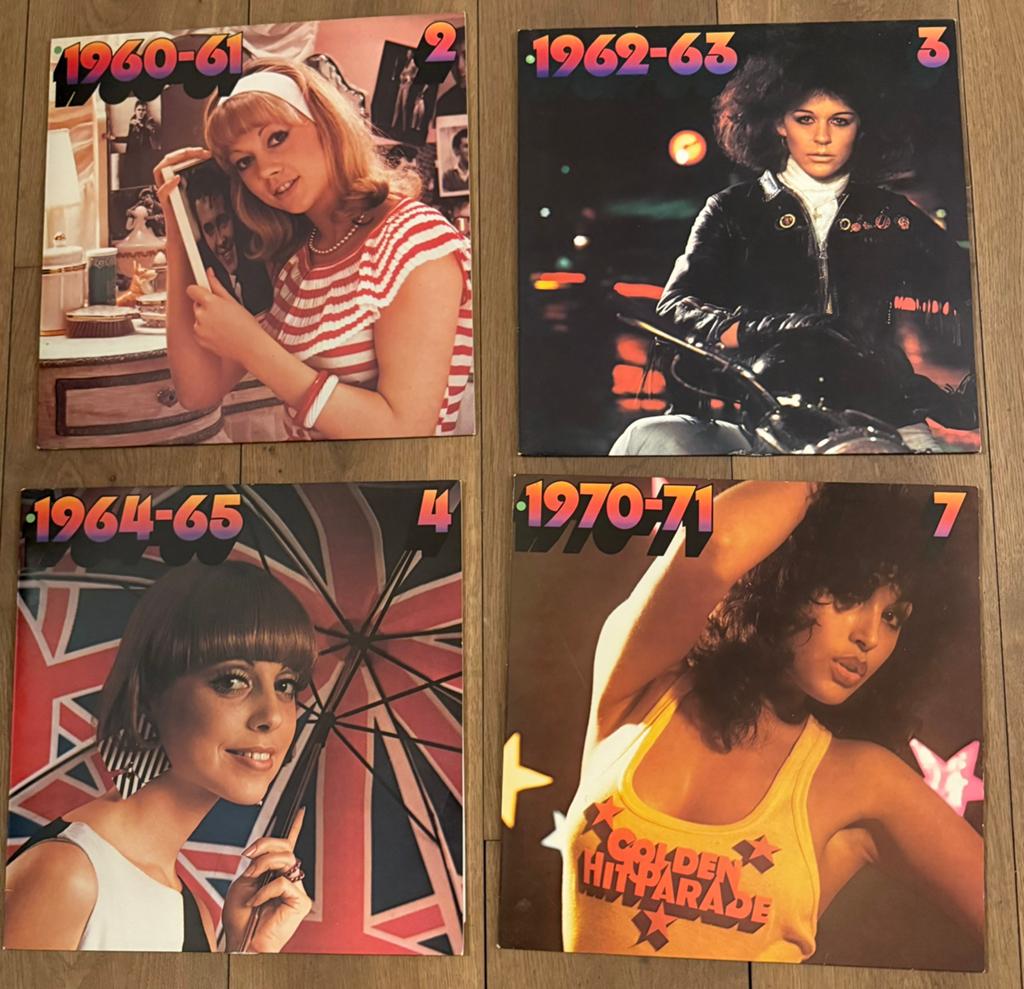 vinyl, lp van Golden Hitparade, jaren ‘60-‘70, Ophalen of Verzenden, Gebruikt, 12 inch