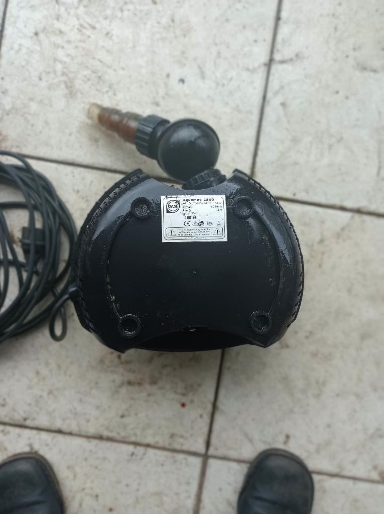 Vijverpomp Oase aquamax 3500 en  algkiller super fish, Ophalen, Gebruikt, Vijverpomp