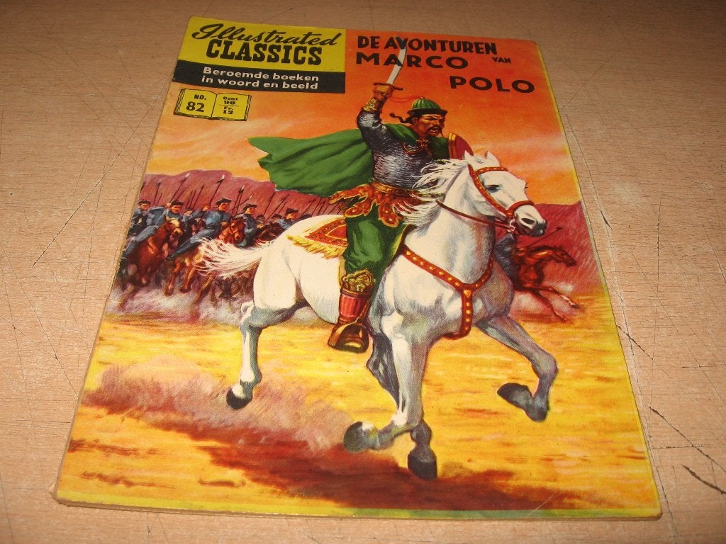 Illustrated Classics    82      De avonturen van Marco Polo, Eén stripboek, Ophalen of Verzenden, Gelezen
