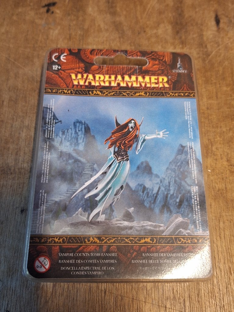 Citadel Warhammer Vampire counts tomb banshee MISB, Ophalen of Verzenden, Nieuw, Warhammer