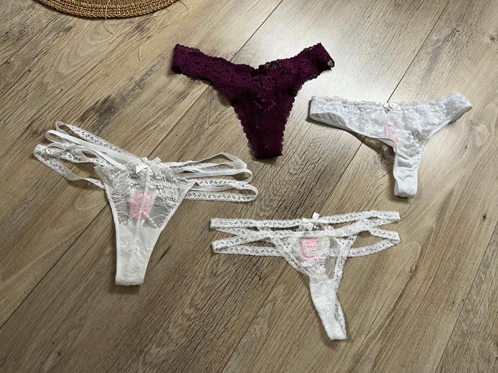 4 prachtige Hunkemöller strings maat S, Ophalen of Verzenden, Zwart, String