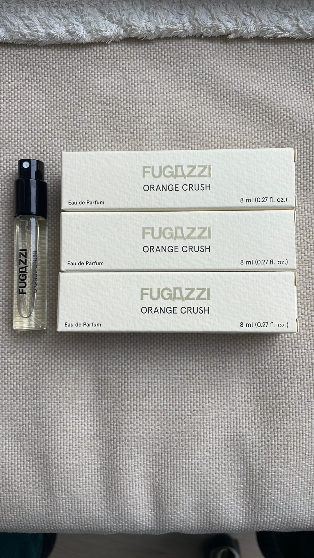 Fugazzi Orange Crush 3x 8ml, Sieraden, Tassen en Uiterlijk, Ophalen of Verzenden, Nieuw