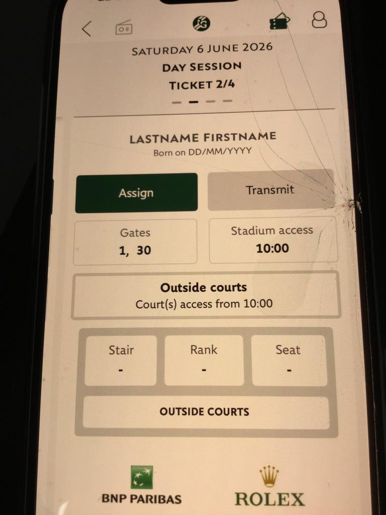 Tennis Roland Garros, Ophalen, Zo goed als nieuw, Overige merken