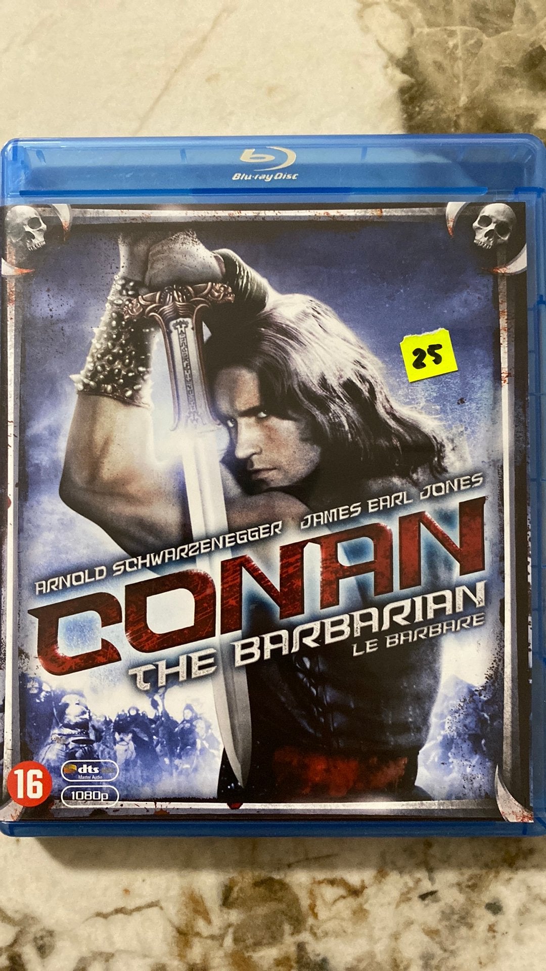 Conan the barbarian blu ray NL versie, Ophalen of Verzenden, Zo goed als nieuw