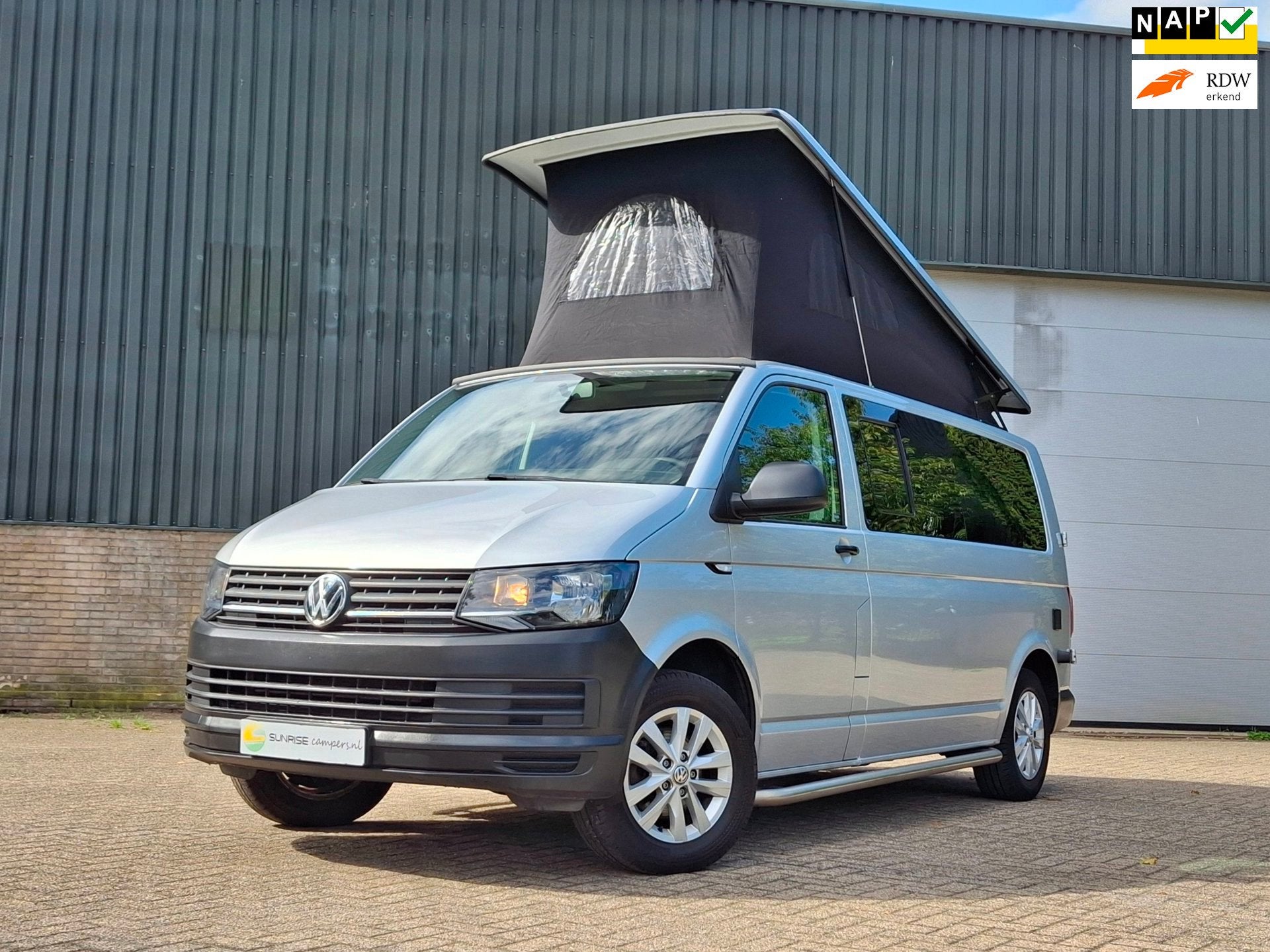 Volkswagen Transporter 2.0 TDI L2 4 persoons camper nieuwe i, Caravans en Kamperen, Buscamper of Camperbus, ESP-stabiliteitscontrole