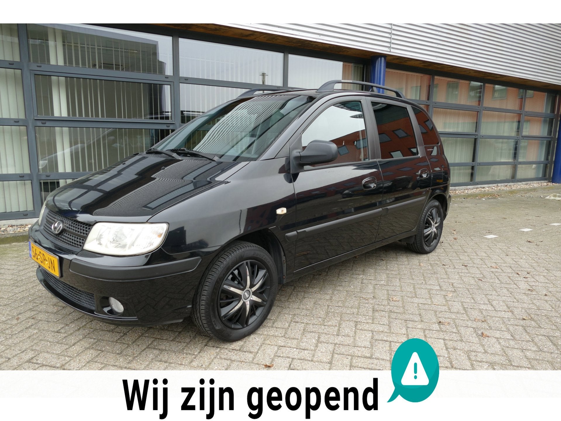 Hyundai Matrix 1.6i Active Cool Airco Apk tot 24-03-2027, Auto's, Voorwielaandrijving, Matrix, Stof, Gebruikt