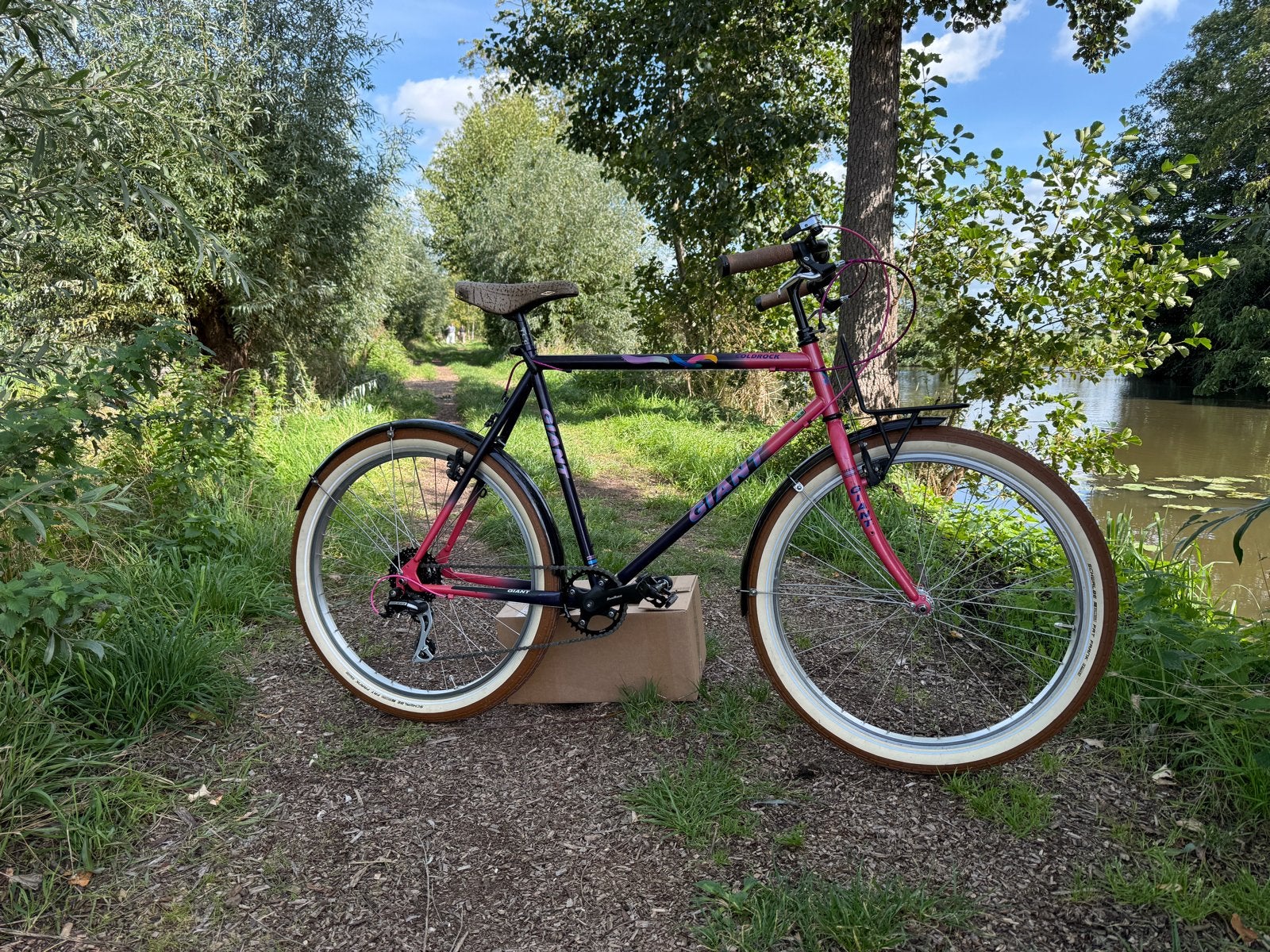 Giant Coldrock Vintage MTB - Café Cruiser, 53 tot 57 cm, Ophalen, Zo goed als nieuw, Giant