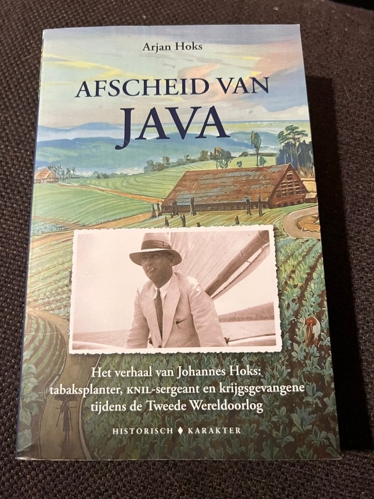 Afscheid van Java - Arjan Hoks, 20e eeuw of later, Ophalen of Verzenden, Zo goed als nieuw, Arjan Hoks