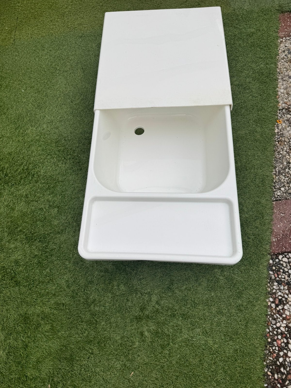Munstog aanrecht blad. Voor de kamping. Of in de tuin, Overige typen, Zo goed als nieuw, Minder dan 100 cm, 25 tot 50 cm