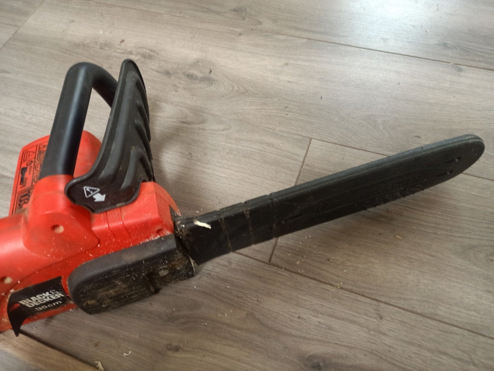 Black & Decker Kettingzaag, Ophalen, Gebruikt, 70 mm of meer, Kettingzaag