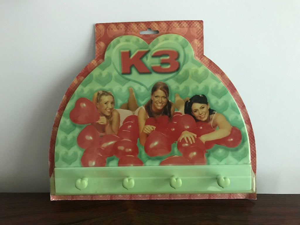 K3 originals Karen Kristel Kathleen Kapstok in verpakking, Ophalen of Verzenden, Nieuw, Gebruiksvoorwerp