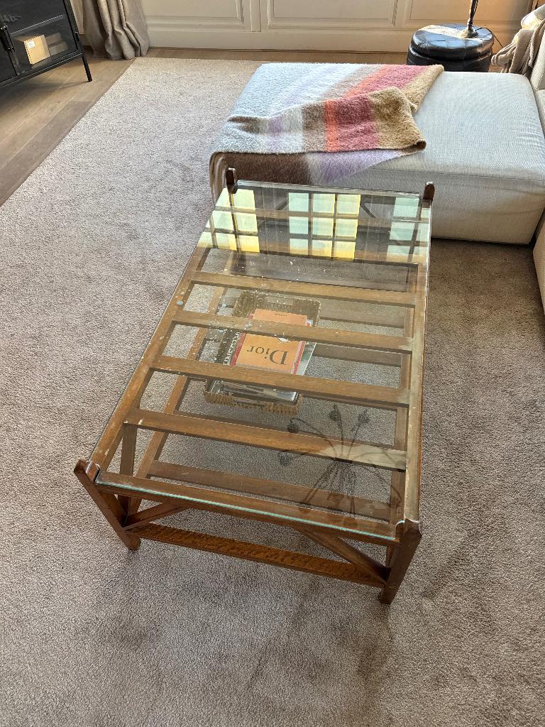 Salontafel, Ophalen, Gebruikt, 100 tot 150 cm, 50 tot 100 cm