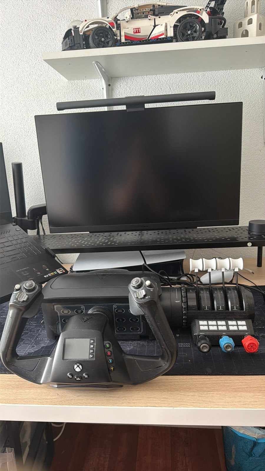 Turtle beach velocity one flight yoke, Computers en Software, Ophalen, Zo goed als nieuw