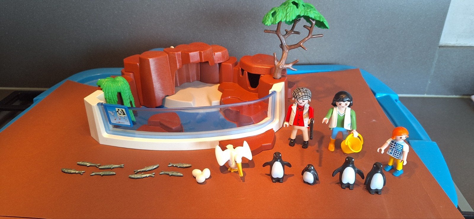 playmobil pinguïns dierentuin 4462, Ophalen of Verzenden, Zo goed als nieuw