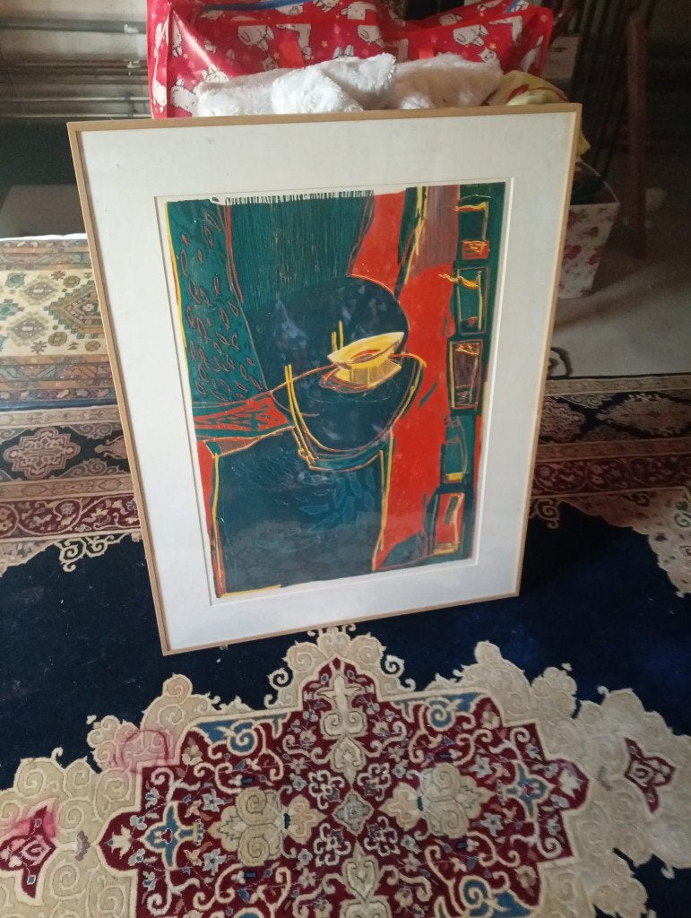 schilderij, Ophalen