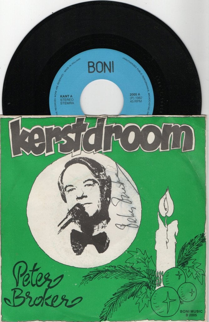 Peter Broker – Kerstdroom, Ophalen of Verzenden, Gebruikt, 7 inch, Overige genres