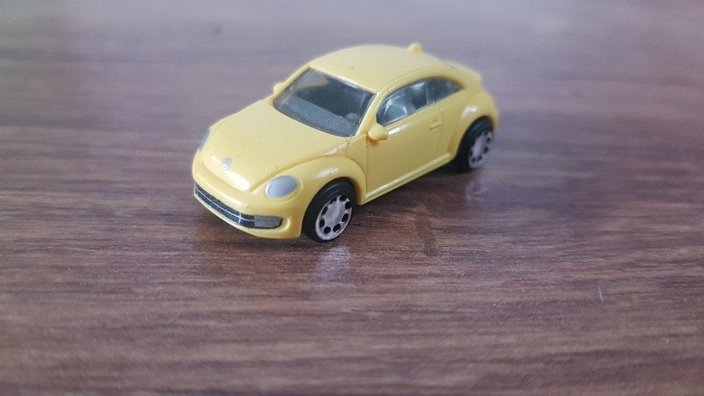 Volkswagen VW New Beetle Mini Schaalmodel FS236, Hobby en Vrije tijd, Ophalen of Verzenden, Zo goed als nieuw, Auto