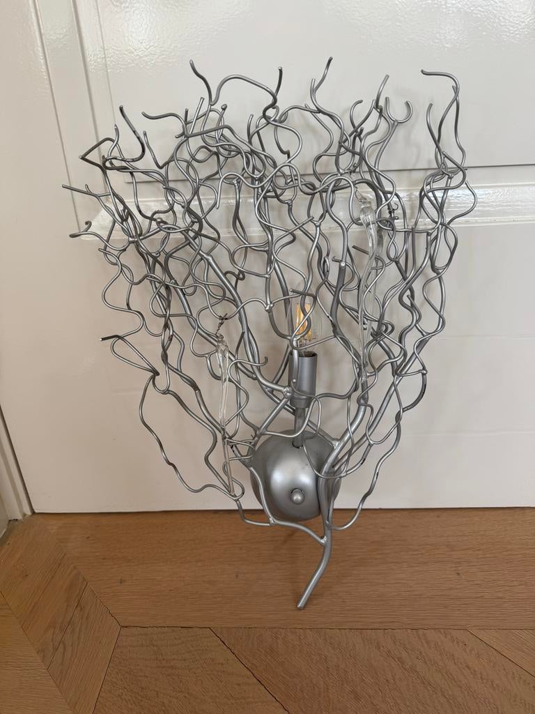 Wandlamp, Ophalen of Verzenden, Gebruikt, Metaal