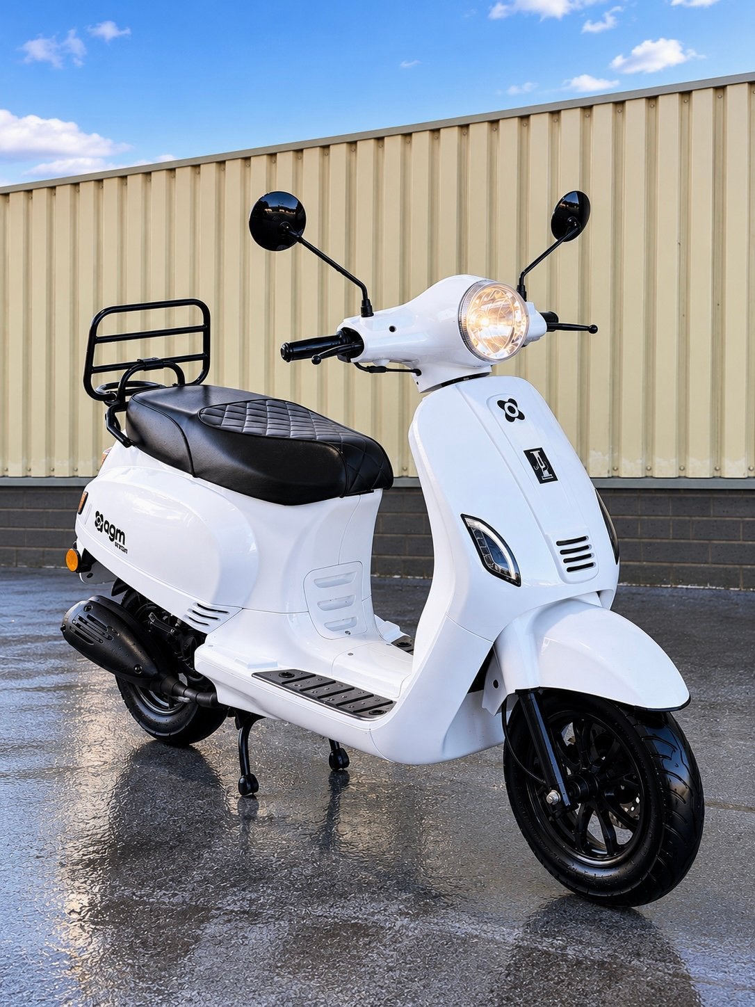 AGM VX50i Brom scooter 45km 2021 Injectie - Veel Vervangen, Fietsen en Brommers, Gebruikt, P, Maximaal 45 km/u, P