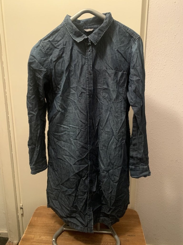 Blauwe blouse van de Hema. Maat L, Kleding | Dames, Blauw, Maat 42/44 (L), Ophalen of Verzenden, Zo goed als nieuw