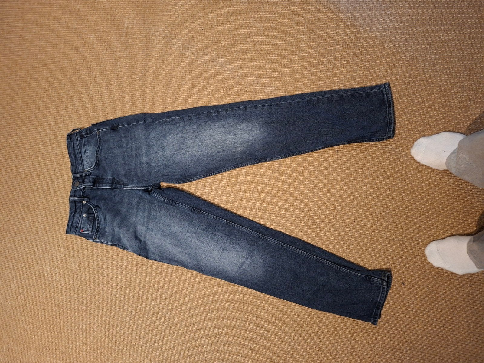 Stijlvolle donkerblauwe jeans - Maat W28/L32, Kleding | Heren, Spijkerbroeken en Jeans, Onbekend, Blauw, Overige jeansmaten, Ophalen of Verzenden