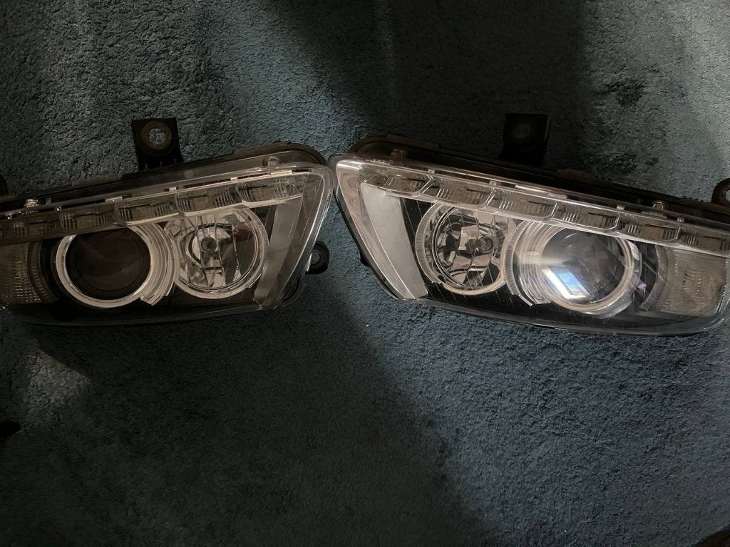 Koplampen set Audi A6 C6 Facelift Bi-Xenon LED, Auto-onderdelen, Gebruikt, Verzenden, Links, Audi