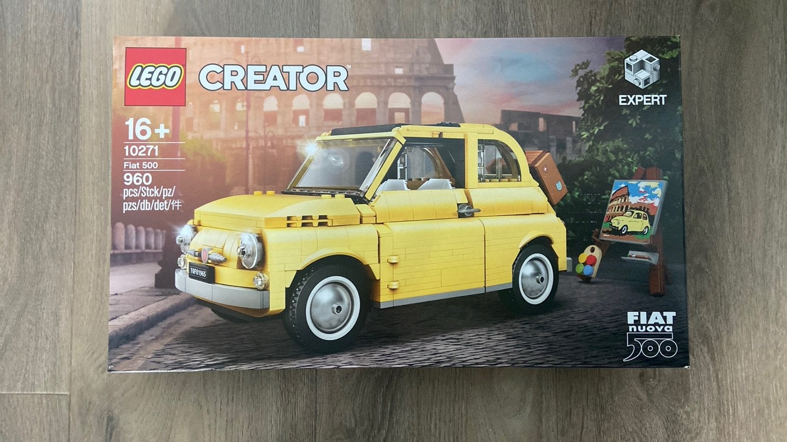 LEGO Creator Expert Fiat 500 (10271) - Nieuw in doos, Lego, Nieuw, Ophalen of Verzenden, Ongeopend/sealed