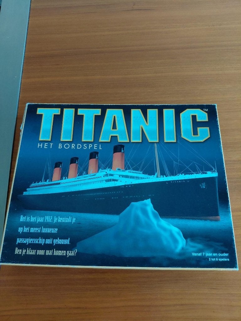 Titanic bordspel., Een of twee spelers, Ophalen of Verzenden, Zo goed als nieuw