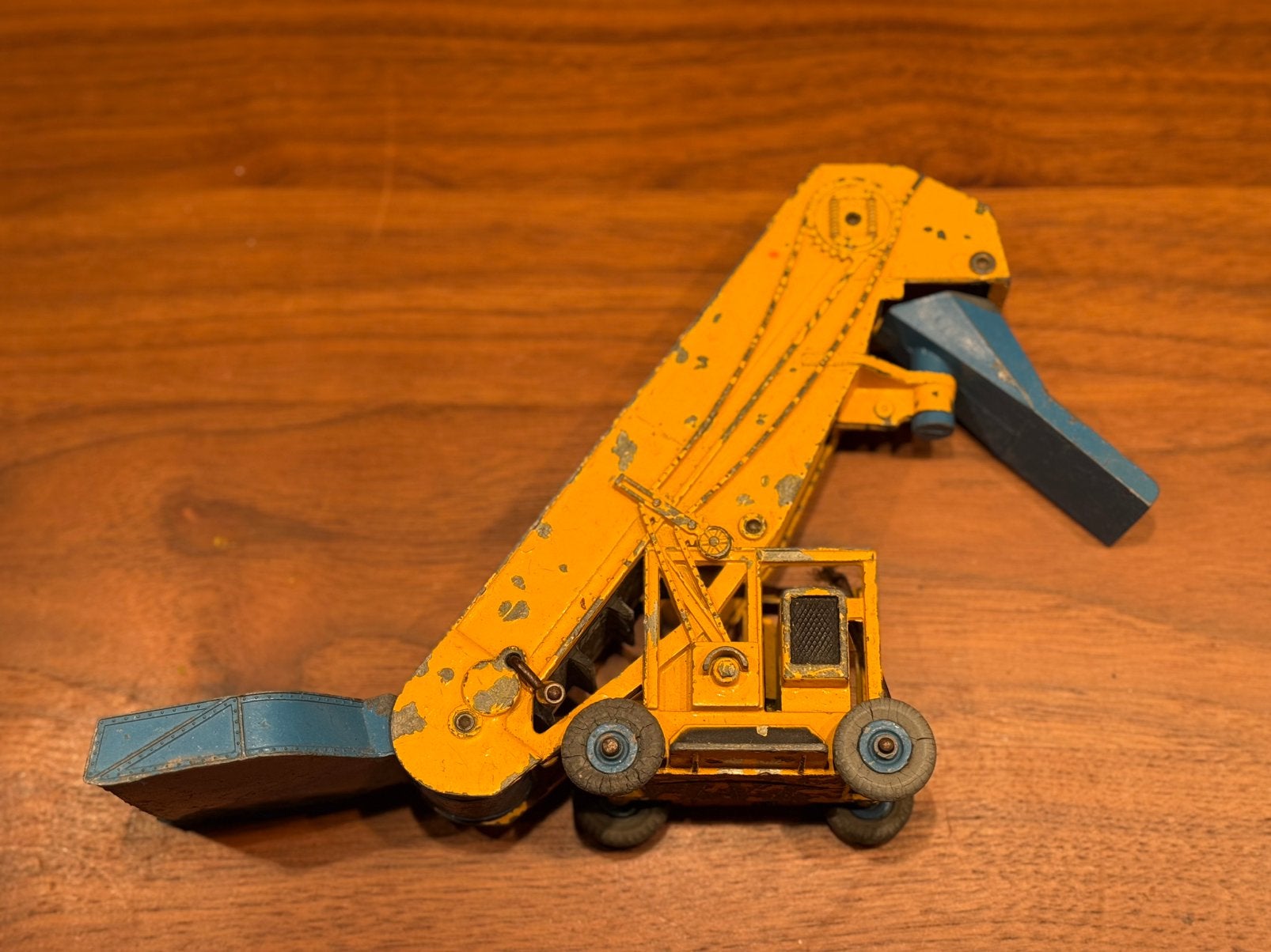 Vintage Dinky Supertoys 964 Barber-Greene Elevator Loader, Ophalen of Verzenden, Gebruikt, Hijskraan, Tractor of Landbouw, Corgi