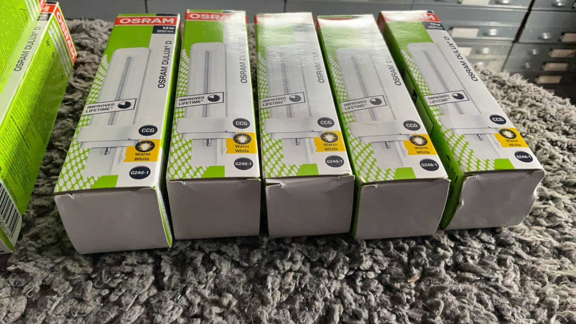 OSRAM DULUX D 13W Warm Wit Spaarlamp, Osram, Nieuw, Ophalen of Verzenden, Spaarlamp