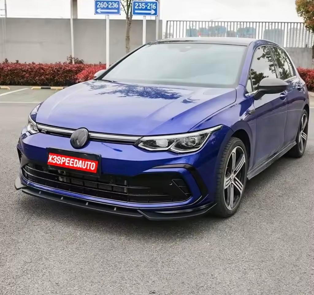 Volkswagen Golf 8 front lip spoiler, Auto diversen, Tuning en Styling, Ophalen of Verzenden