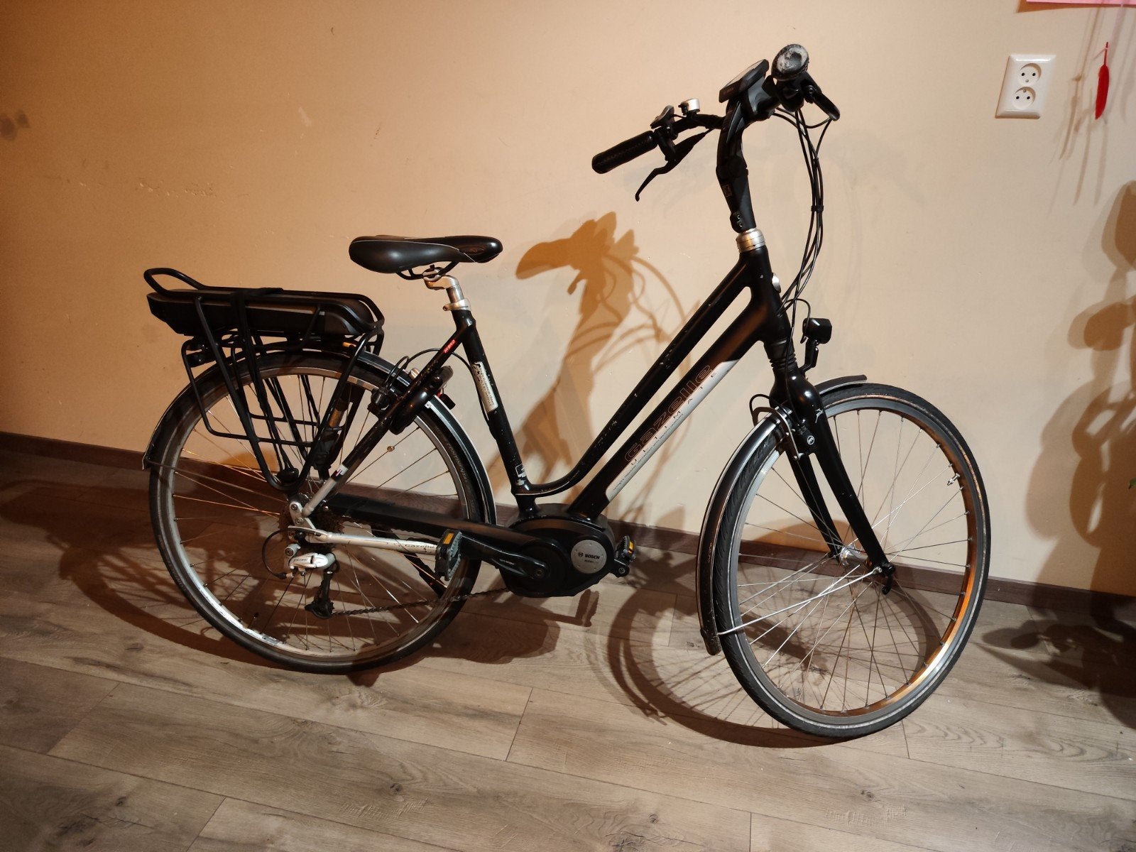 Goede Gazelle t9 met bosch motor maat 53 190 acciradius, 51 tot 55 cm, Ophalen, Gebruikt, Gazelle