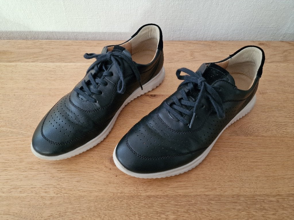 Hartjes sneakers zwart Nappa leer - maat 5,5 (38,5), Zwart, Ophalen of Verzenden, Sneakers of Gympen, Hartjes