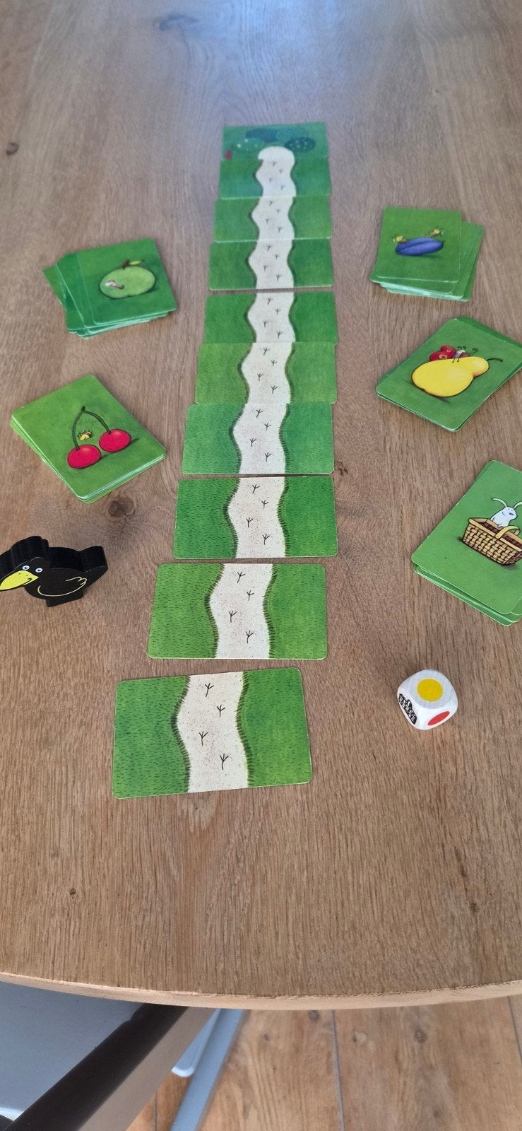 HABA Obstgarten (Boomgaard) kaartspel, Een of twee spelers, Ophalen of Verzenden, Gebruikt, HABA