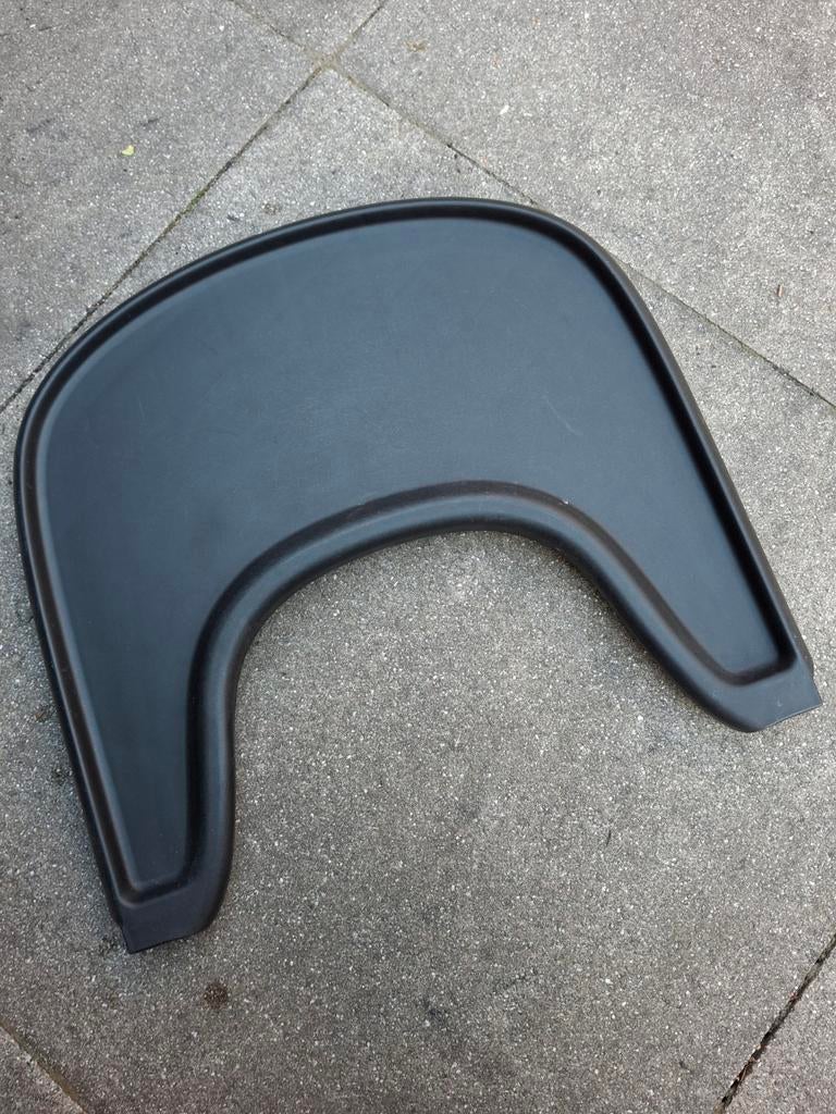 Stokke tafelblad voor Tripp Trapp stoel, zwart, Kinderen en Baby's, Kinderstoelen, Ophalen, Gebruikt, Meegroeistoel