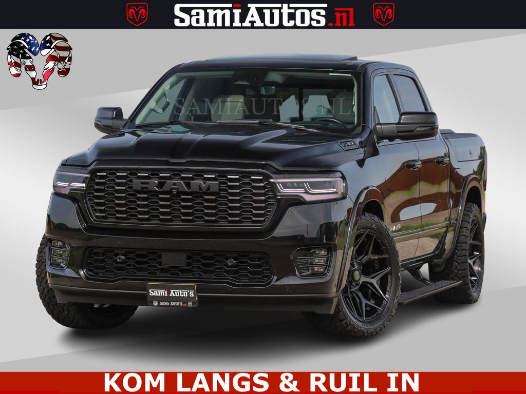 Dodge Ram TUNGSTEN BLACK OPS | 540 PK | HIGH END | MASSAGE |, Auto's, Automaat, Gebruikt, Met garantie (alle), Zwart