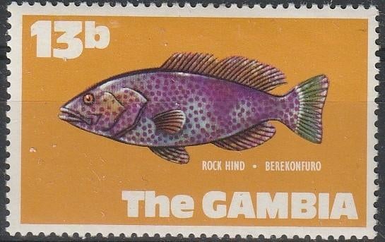 2361. Gambia 253 pfr. Vis, Ophalen of Verzenden, Overige landen, Postfris
