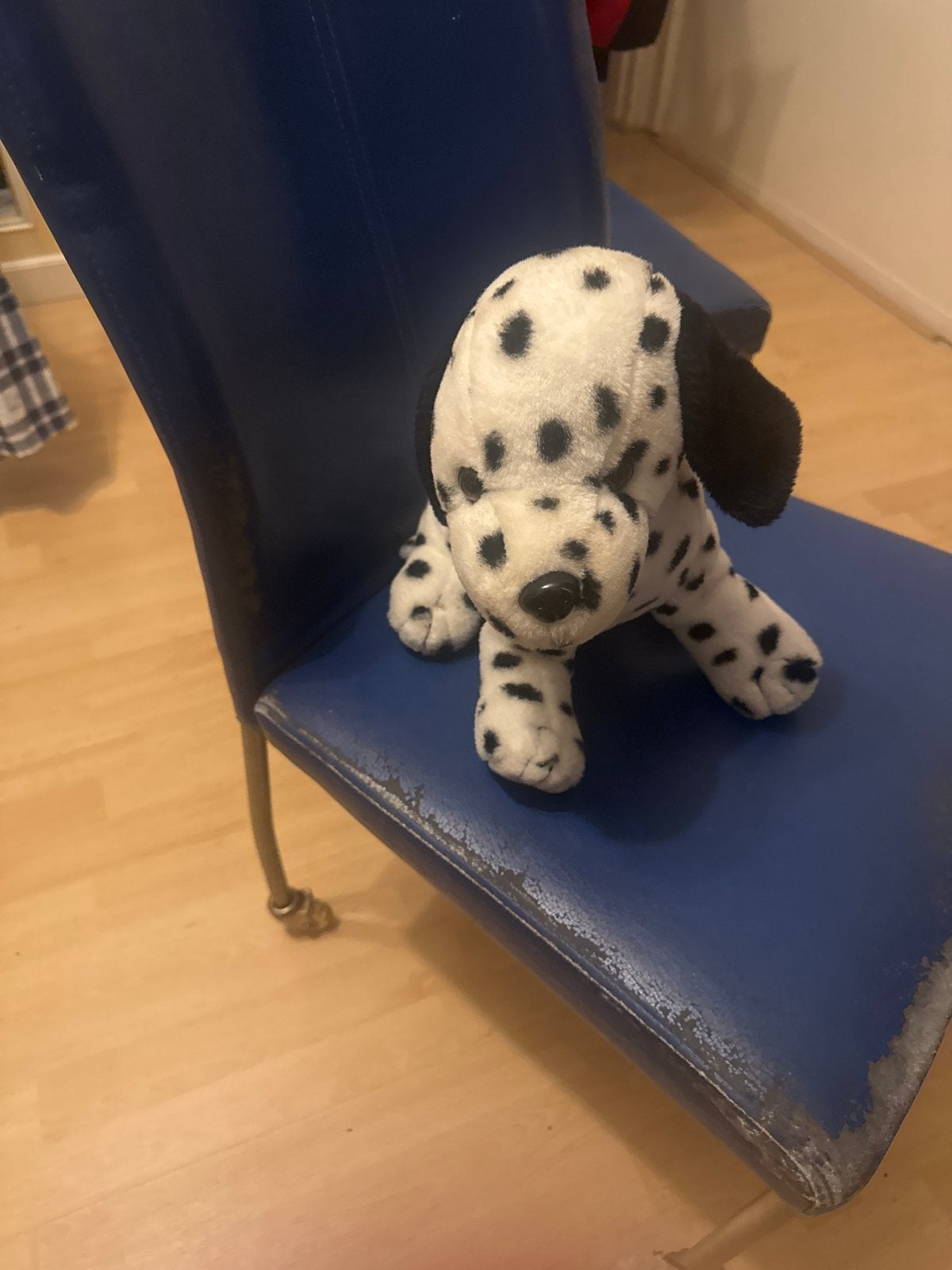 Schattige Dalmatiër knuffel - Zo goed als nieuw, Ophalen, Zo goed als nieuw, Wit, Hond