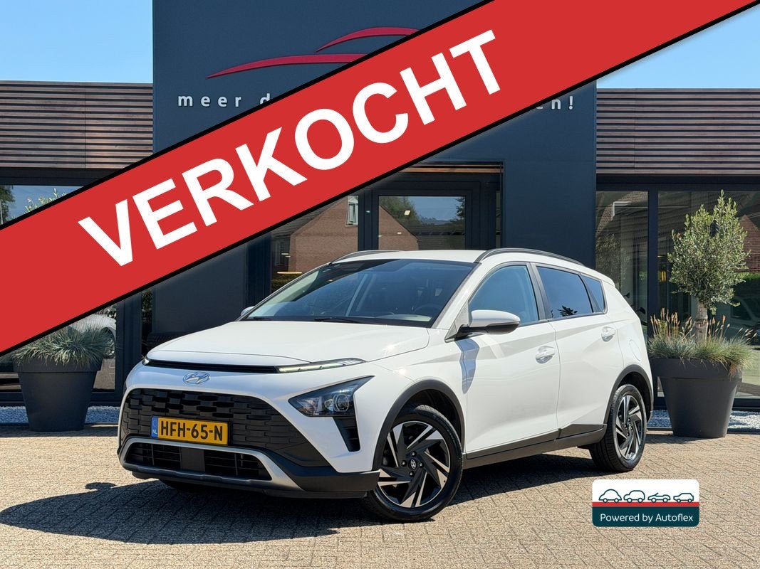 Hyundai Bayon 1.0 T-GDI 100pk Comfort (bj 2022, automaat), Auto's, Automaat, 450 kg, Gebruikt, 100 pk