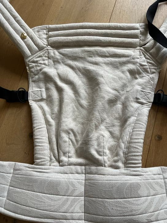 Artipoppe draagzak ZEITGEIST ARGUS OAT IN LINNEN, Kinderen en Baby's, Babydragers en Draagdoeken, Buik of Rug, Zo goed als nieuw