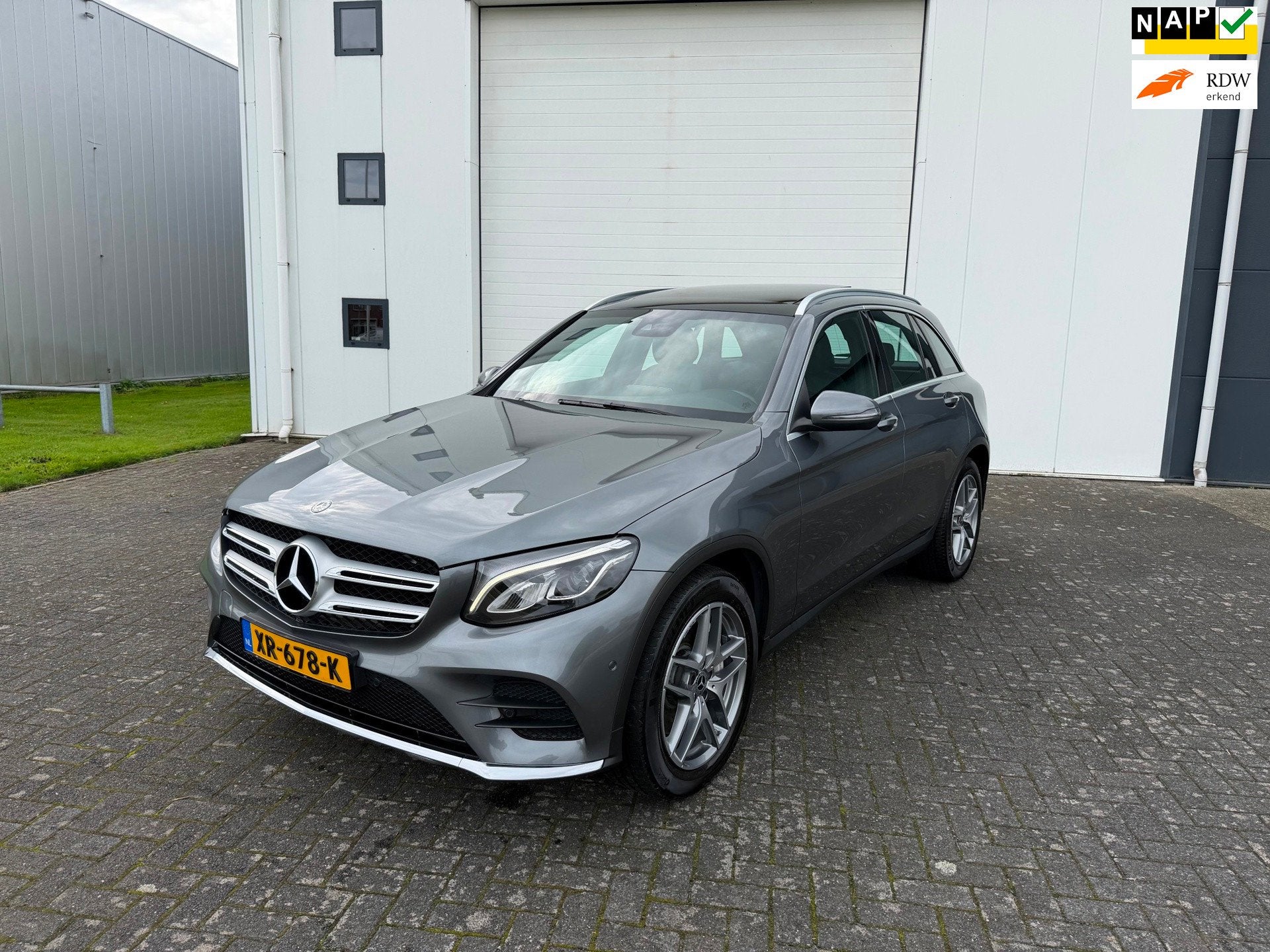 Mercedes-Benz GLC-klasse 250 d 4MATIC Sport Edition 2019 Amg, Automaat, Dealer onderhouden, Gebruikt, 4 cilinders