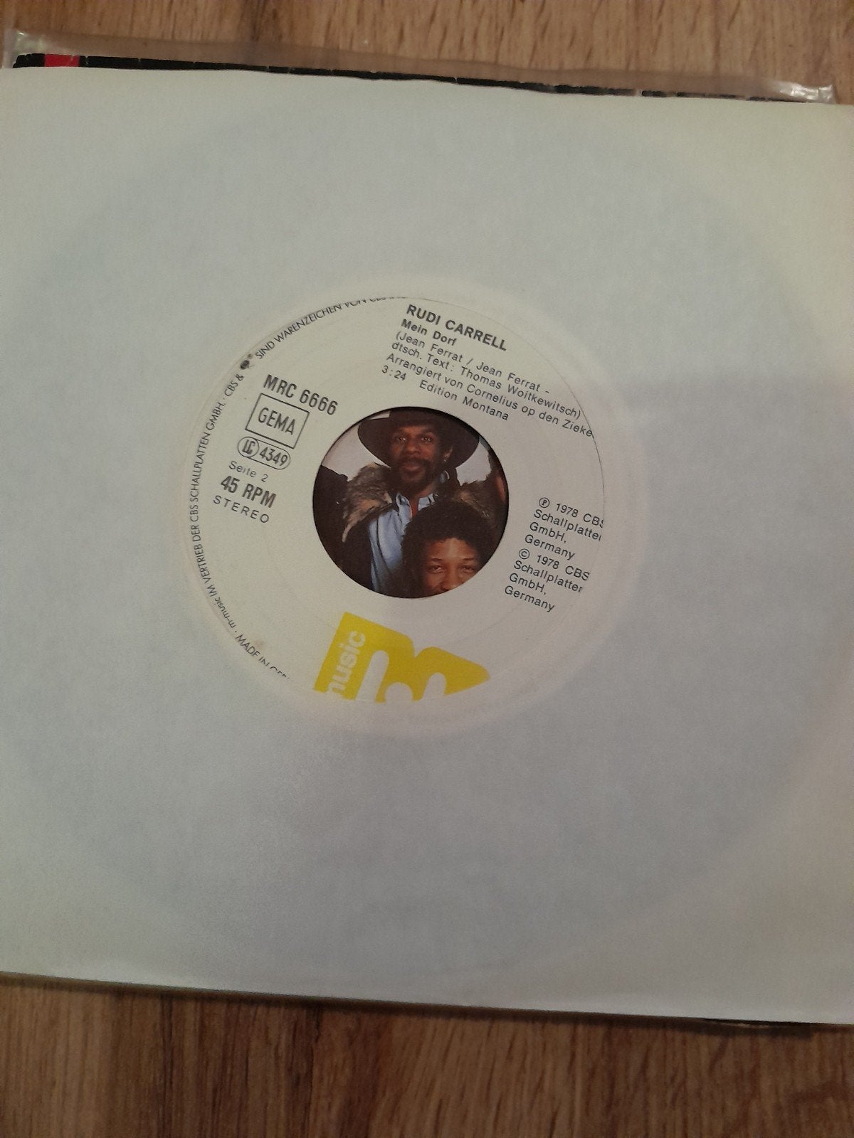 rudi carrell 7inch goethe war gut, Ophalen of Verzenden, Zo goed als nieuw, Pop