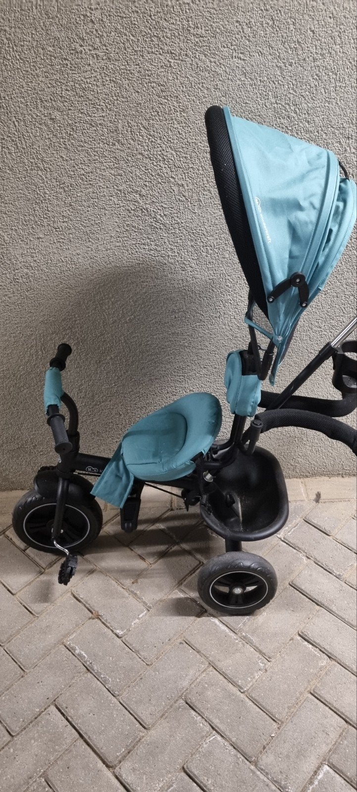 Kinderkraft driewieler met duwstang en verstelbare zitting, Ophalen of Verzenden, Gebruikt, Kinderkraft, Verstelbare zitting