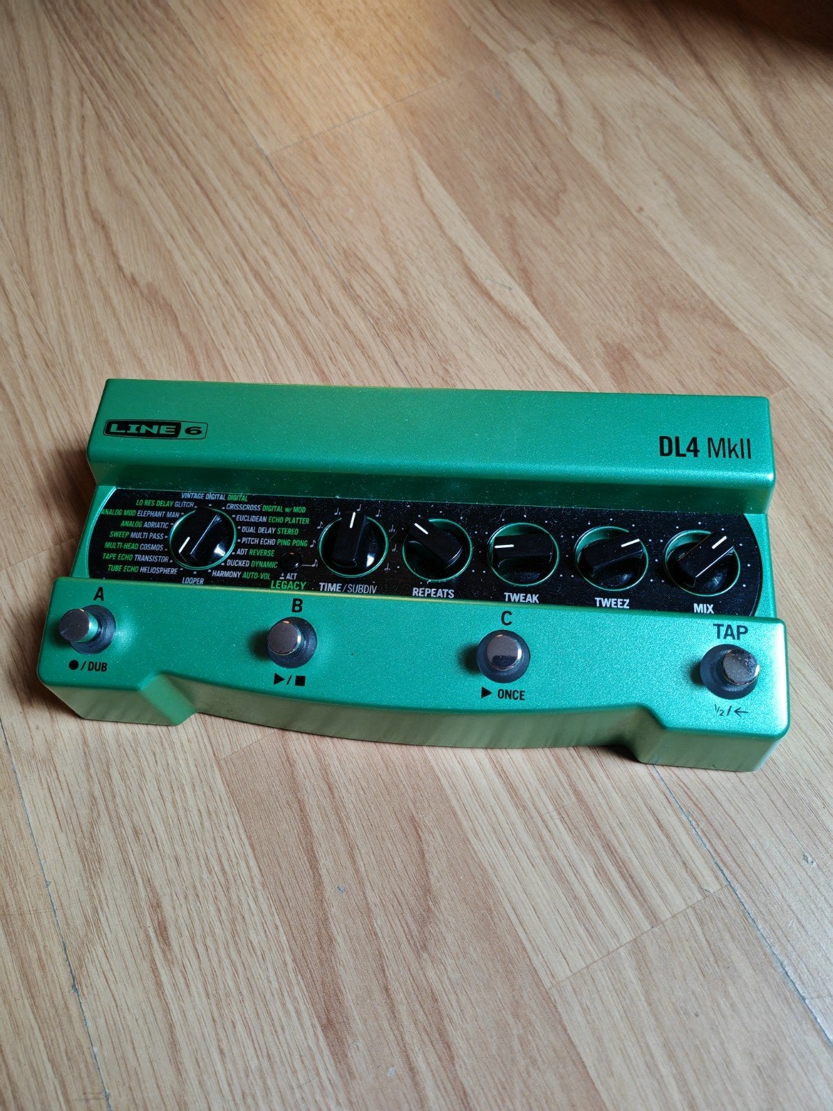 Line 6 DL4 MkII Delay Modeler Looper Gitaar Pedaal, Ophalen of Verzenden, Zo goed als nieuw, Delay of Echo
