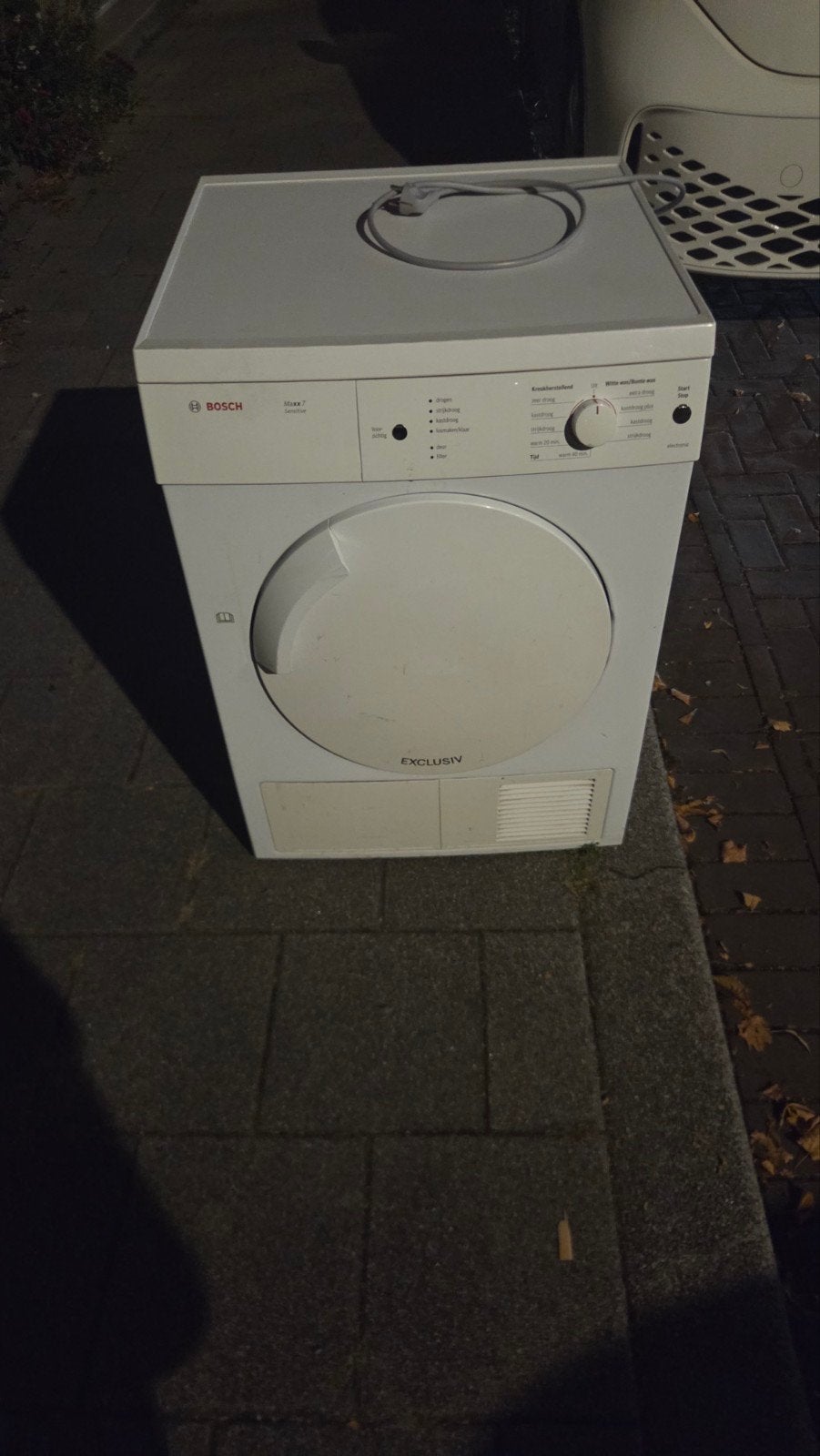 Bosch Maxx 7 Sensitive wasdroger - Goede staat, Ophalen, 6 tot 8 kg, Gebruikt, Luchtafvoer