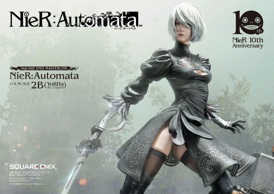 NieR:Automata 1/4 Scale 2B YoRHa No.2 Type B SQUARE, Spelcomputers en Games, Games | Overige, Nieuw, Avontuur en Actie, 1 speler