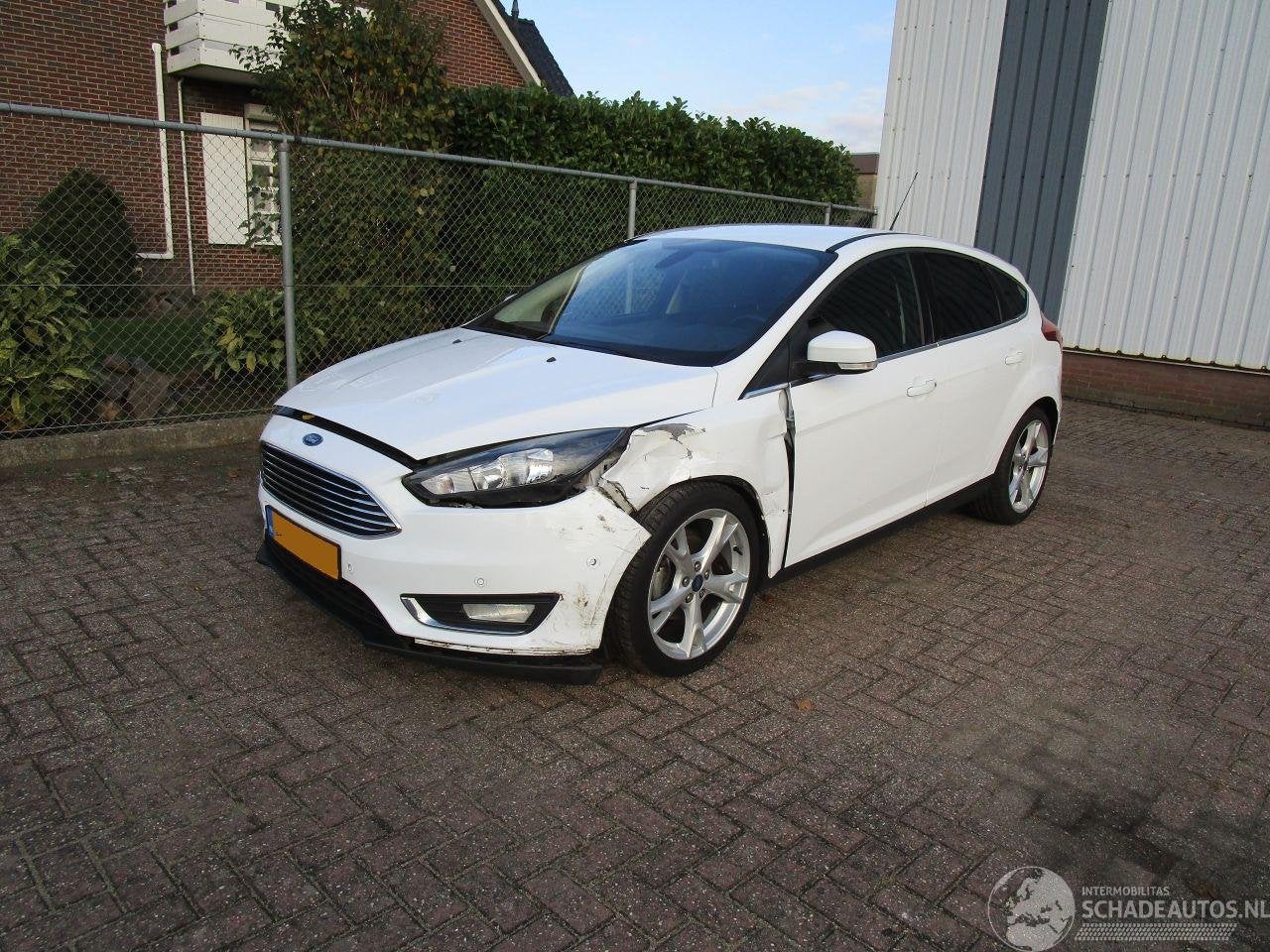 Ford Focus 1.0 Navi Clima 6-Bak (bj 2015), Overige carrosserieën, Wit, Handgeschakeld, Henry-Ford-Straße  1 ,50735, Köln, Deutschland