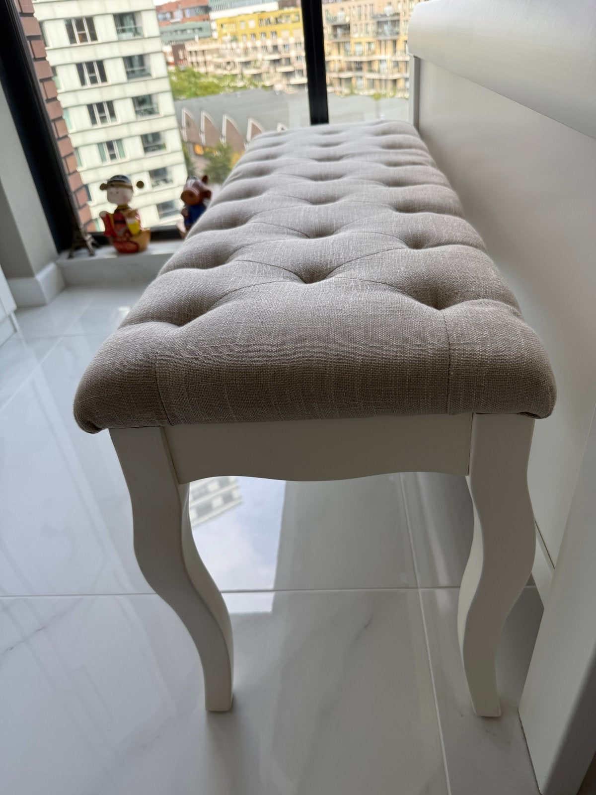 Elegant Slaapkamerbankje - Design & Comfort, Ophalen, Minder dan 50 cm, 100 tot 125 cm, Zo goed als nieuw