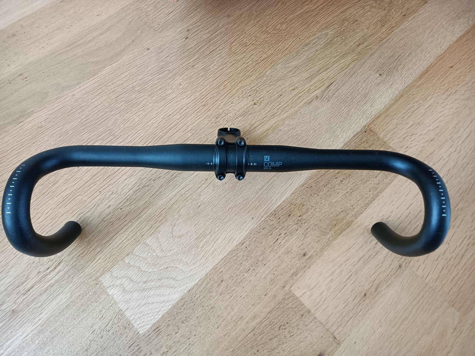 Gravelbikestuur racefietsstuur 42cm met stuurpen, Ophalen, Gravelbike