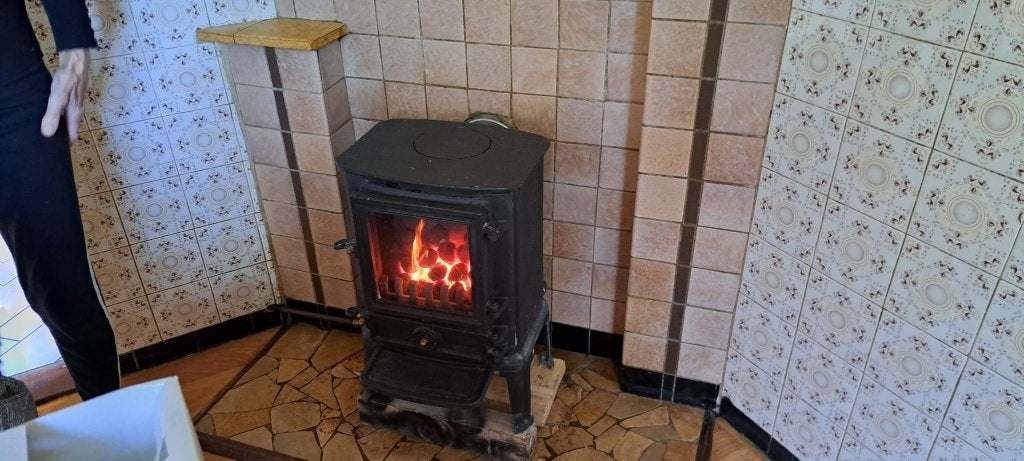 Gas Kachel, Ophalen, Gebruikt, Gas, Vrijstaand